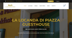 Desktop Screenshot of lalocandadipiazza.com